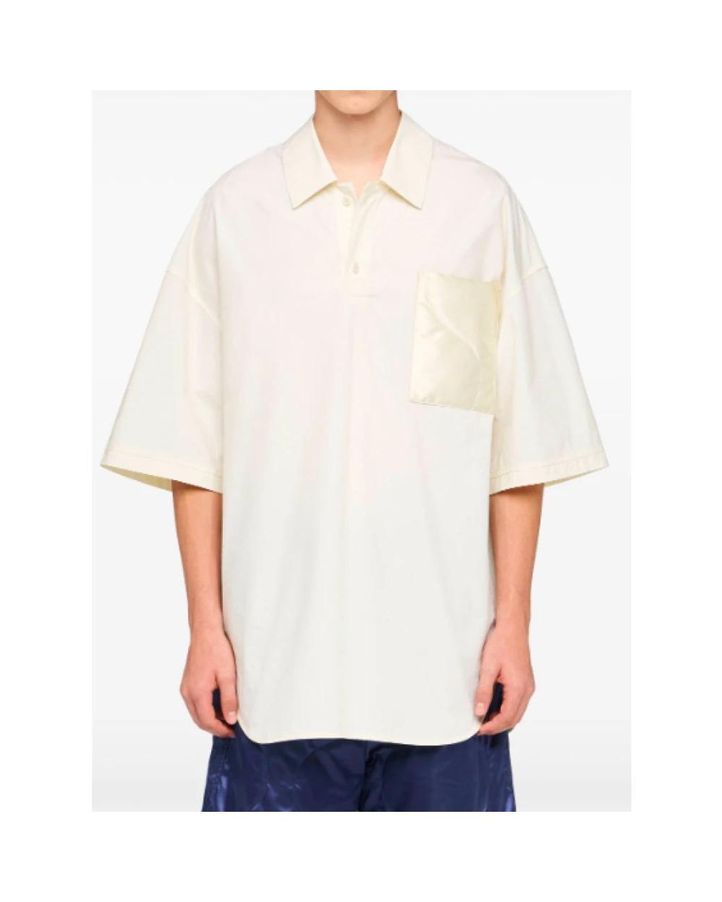 J.W. Anderson White Polo Shirts for men