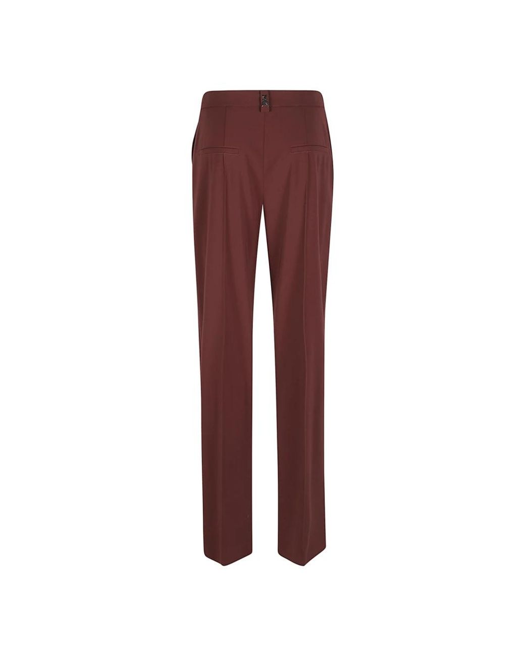 Patrizia Pepe Red Wide Trousers