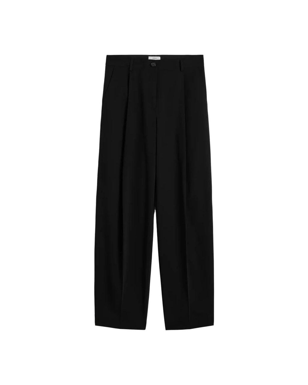 Totême Black Wide Trousers