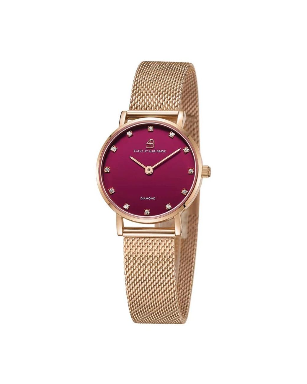 BLACK BY BLUE BRAVE Purple Watches