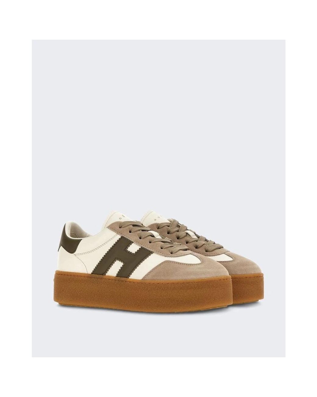 Hogan Brown Sneakers