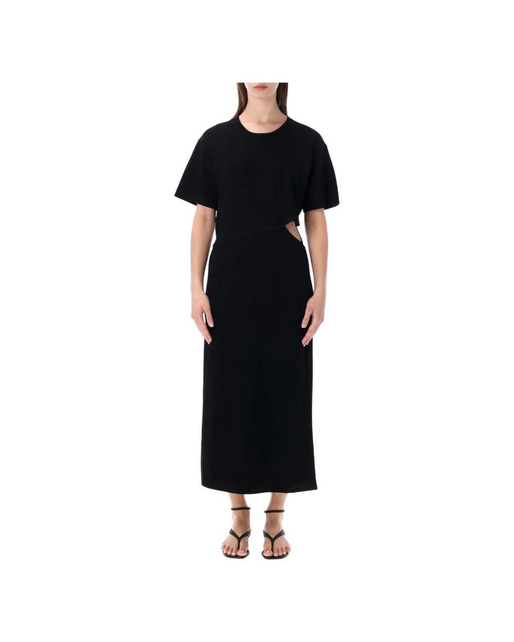 THE GARMENT Black Midi Dresses