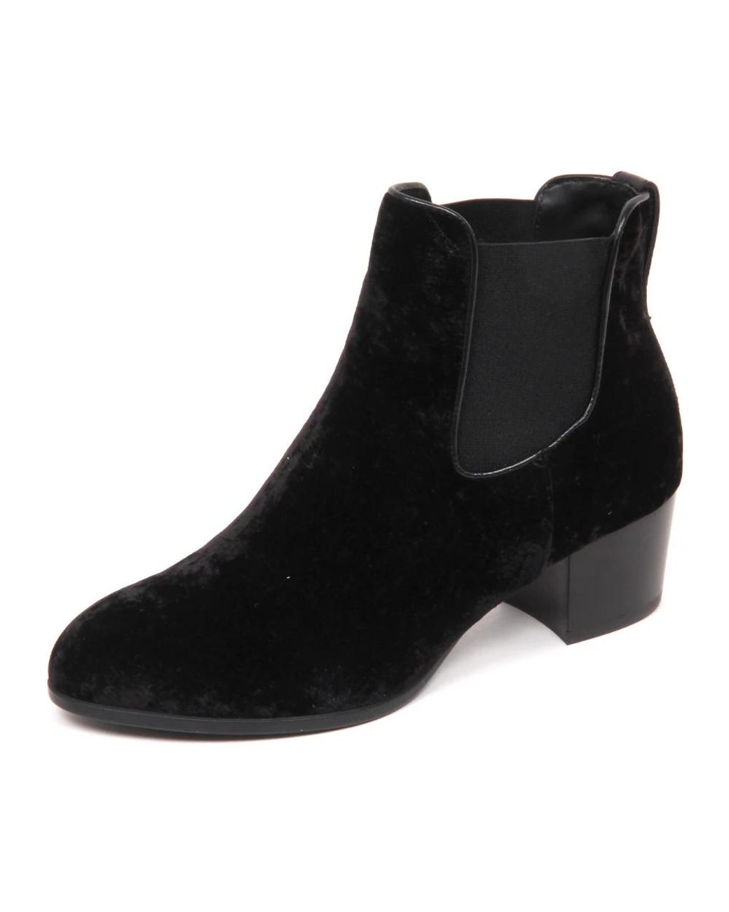 Hogan Black Heeled Boots