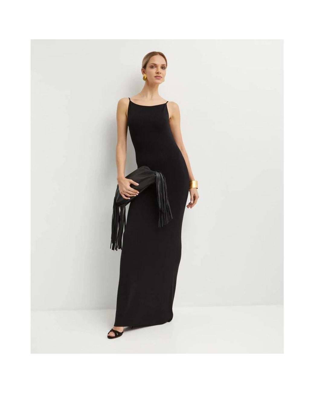 AYA MUSE Black Maxi Dresses