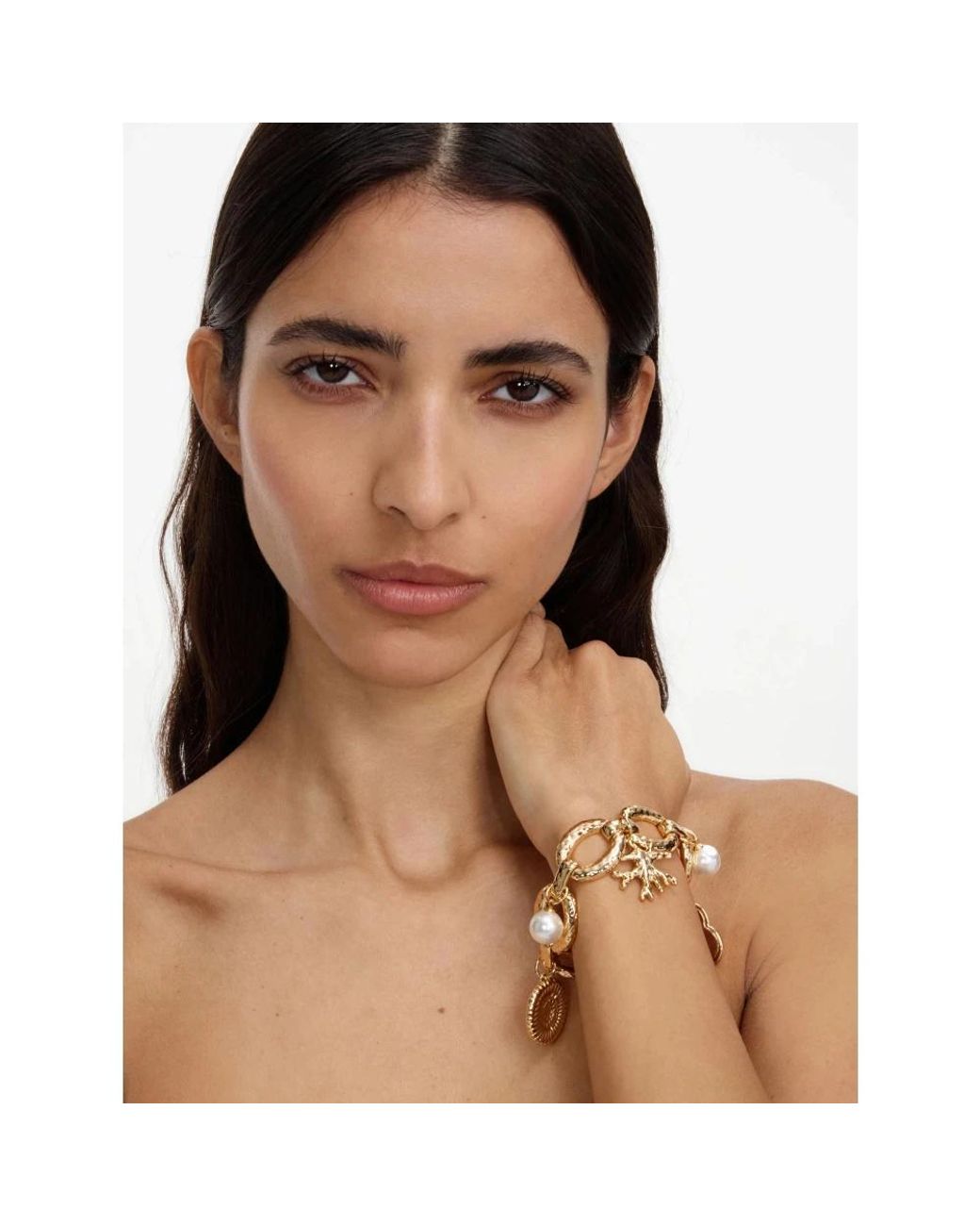 Self-Portrait Metallic Bracelets