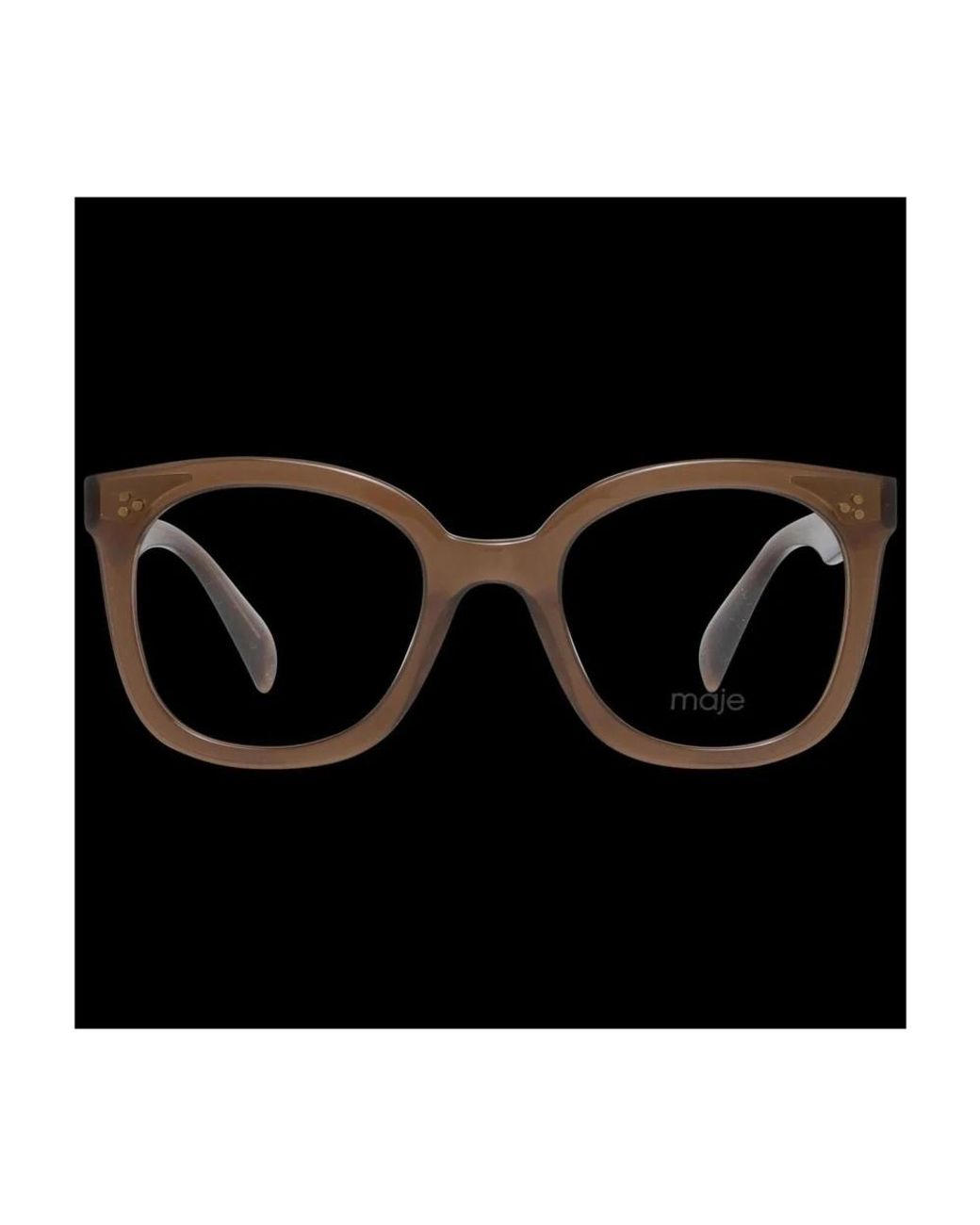 Maje Brown Glasses
