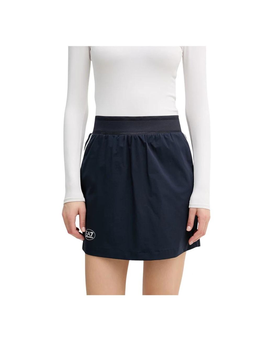 EA7 Golf Pro Mini Rok in het Blue