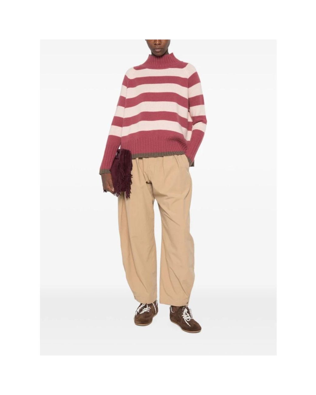 Be You Red Cashmere Knitwear