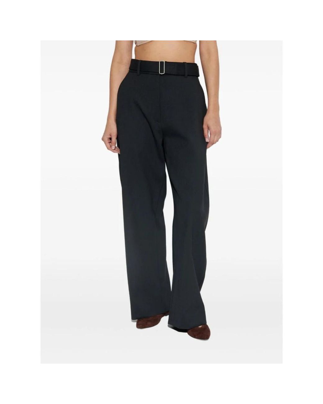 Studio Nicholson Black Wide Trousers