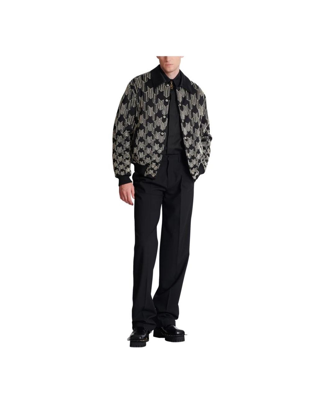 Bomber Jackets di Balmain in Black da Uomo