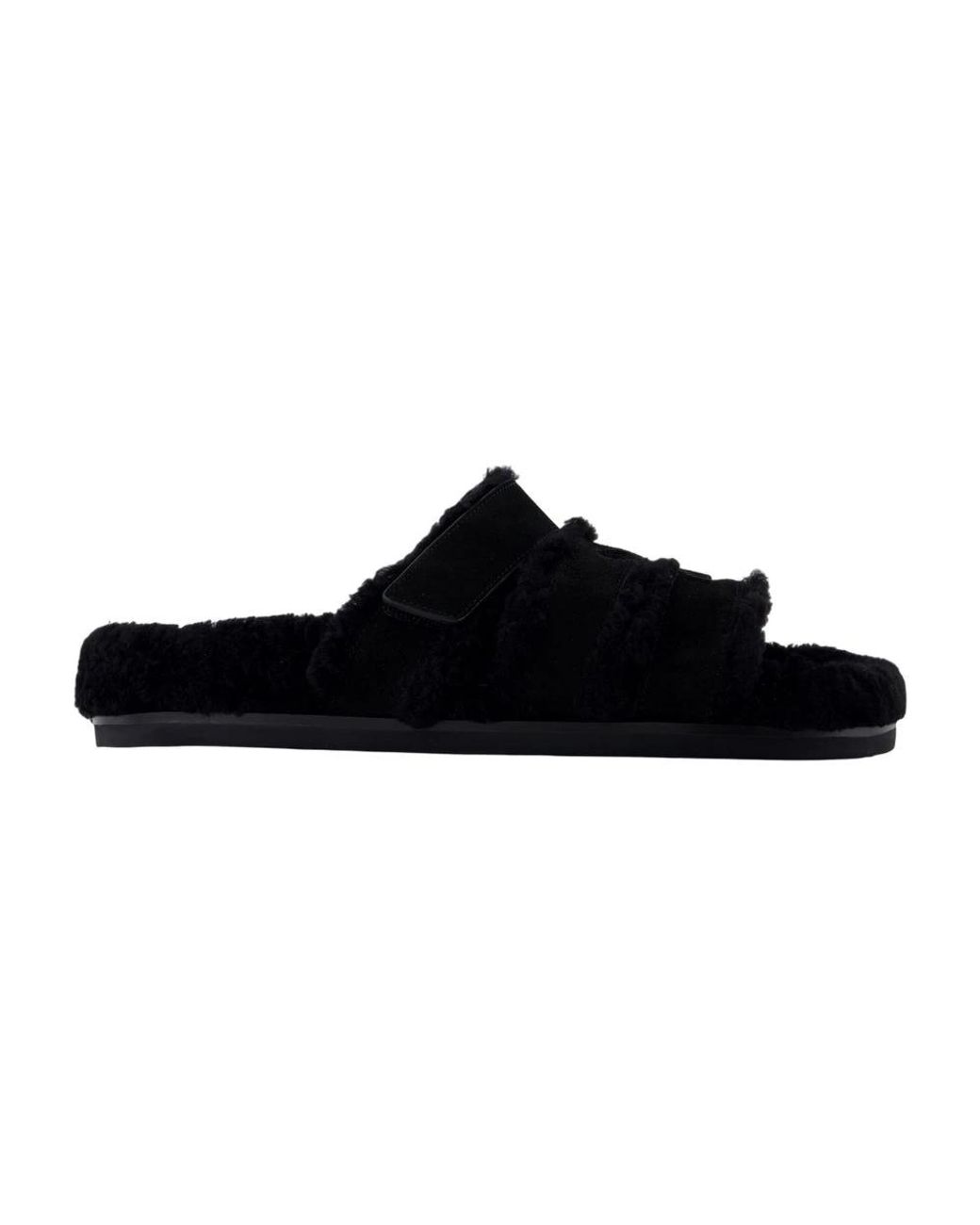 Tory Burch Black Sliders