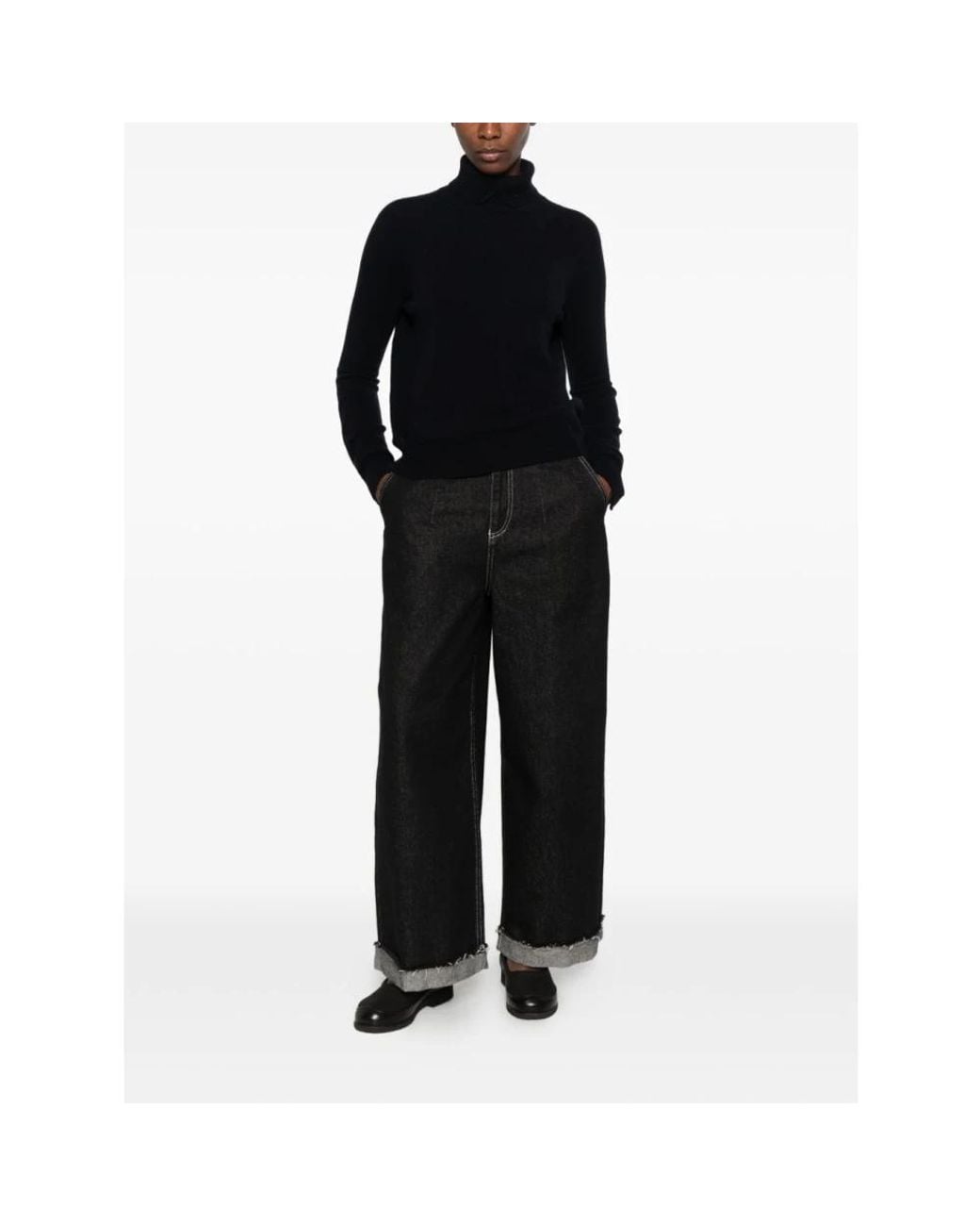 Vanisé Black Turtlenecks