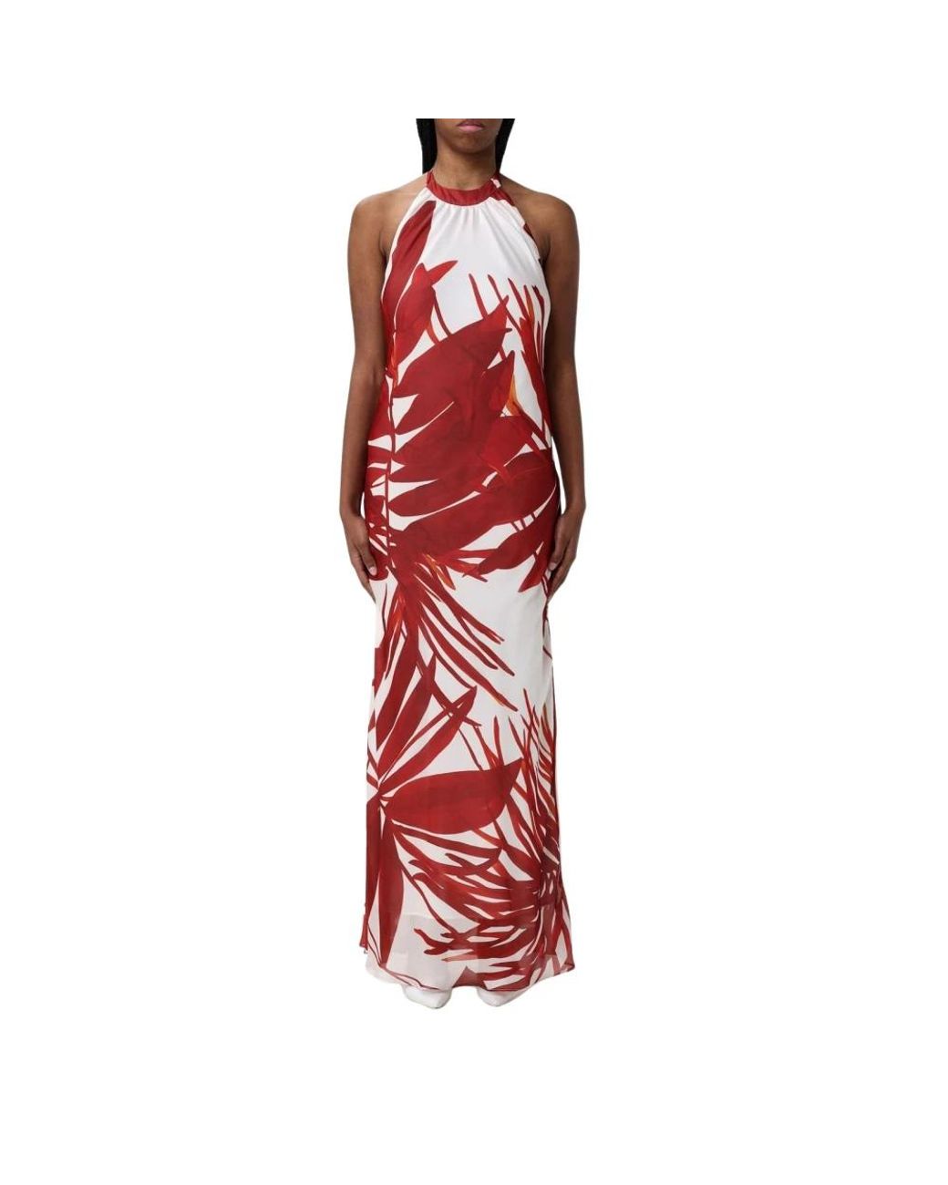 Hanita Red Maxi Dresses