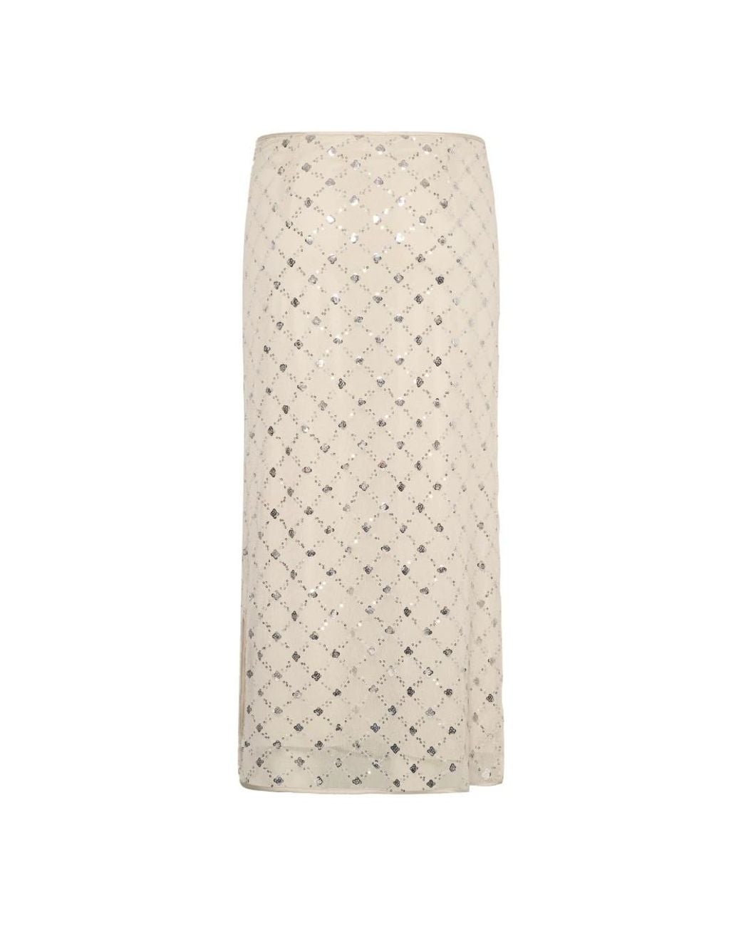 Midi Skirts Part Two en coloris Natural