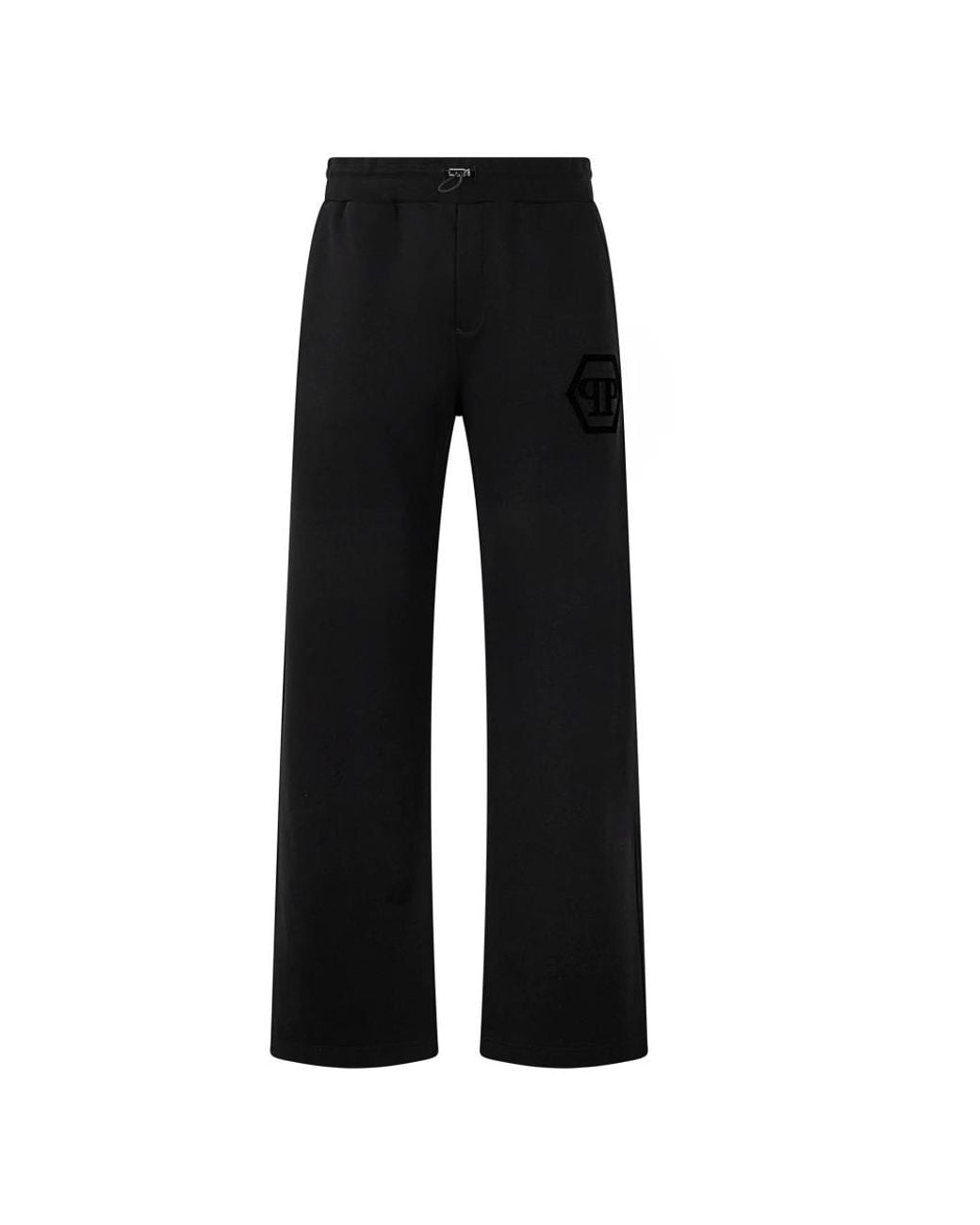 Philipp Plein Joggingbroek Hexagon in het Black voor heren