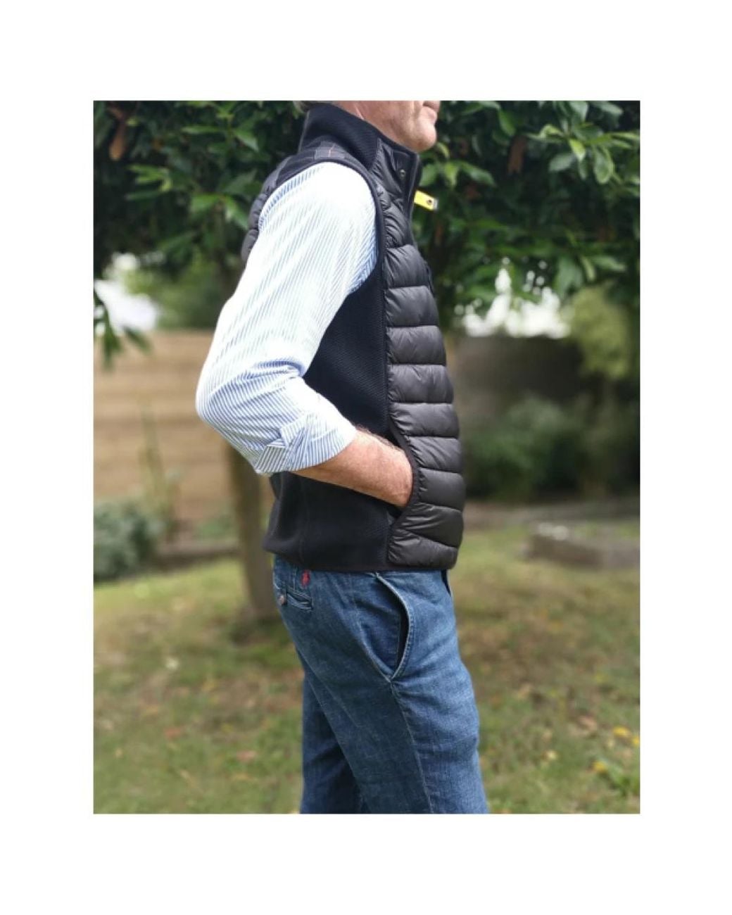 Parajumpers Blue Waistcoats for men