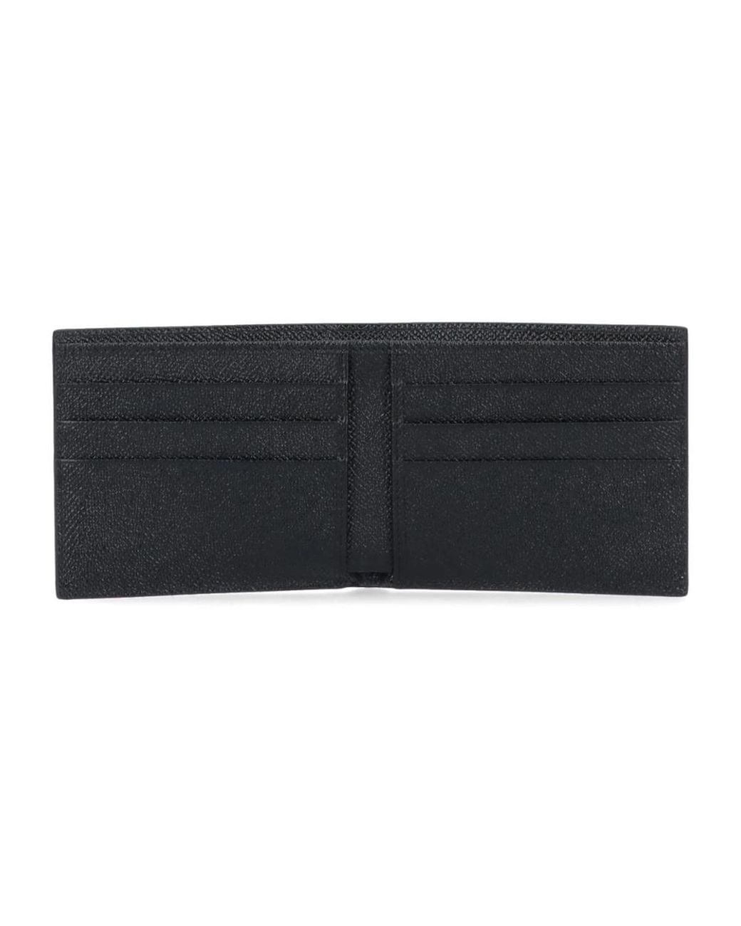 Dolce & Gabbana Black Dolce&Gabbana Wallet With Logo Plaque for men