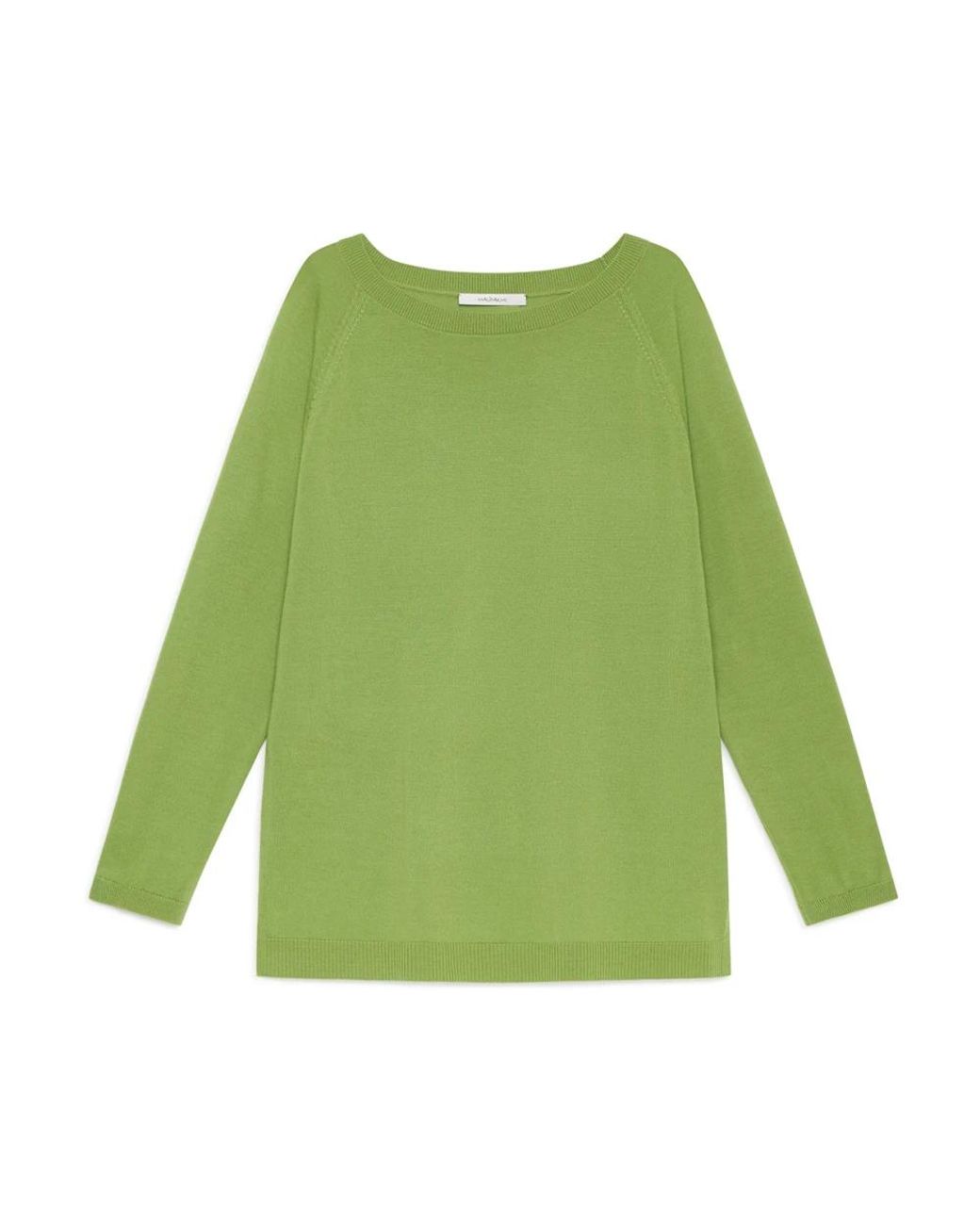 Maliparmi Green Round-Neck Knitwear