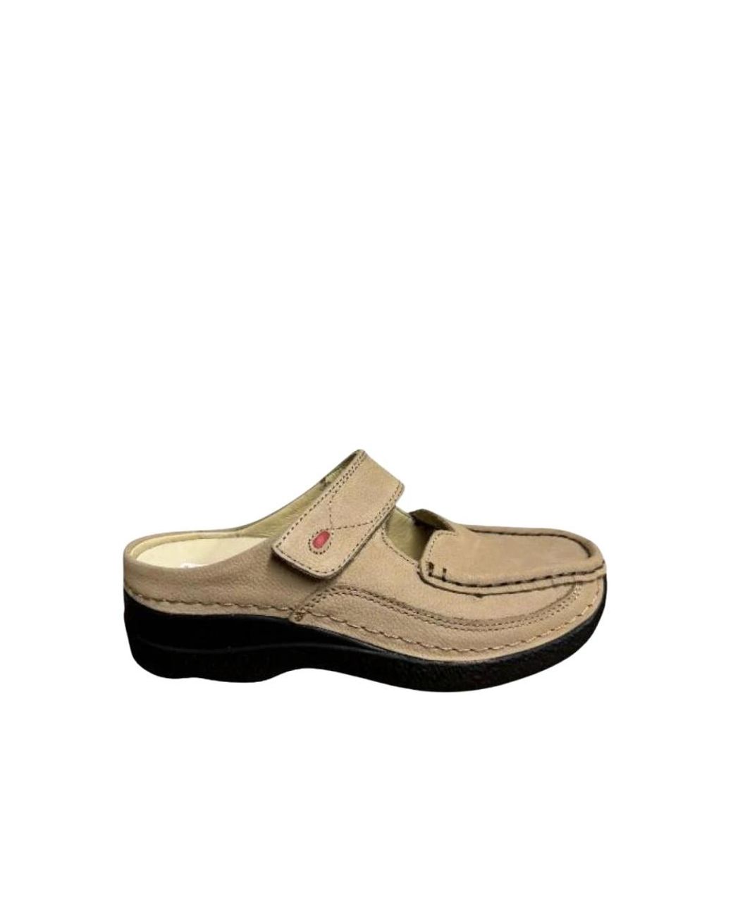 Wolky Brown Roll Slipper
