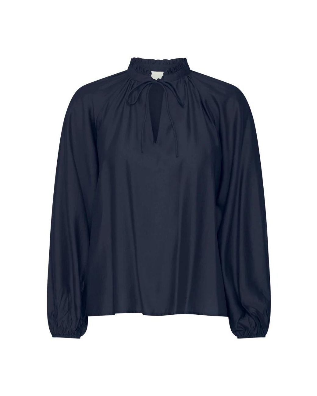 Ichi Ihkarlani Ls Blouse in het Blue