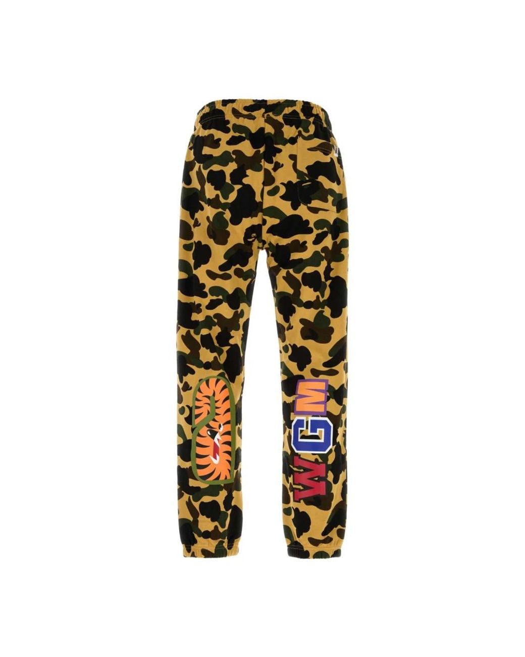 Sweatpants A Bathing Ape de hombre de color Yellow