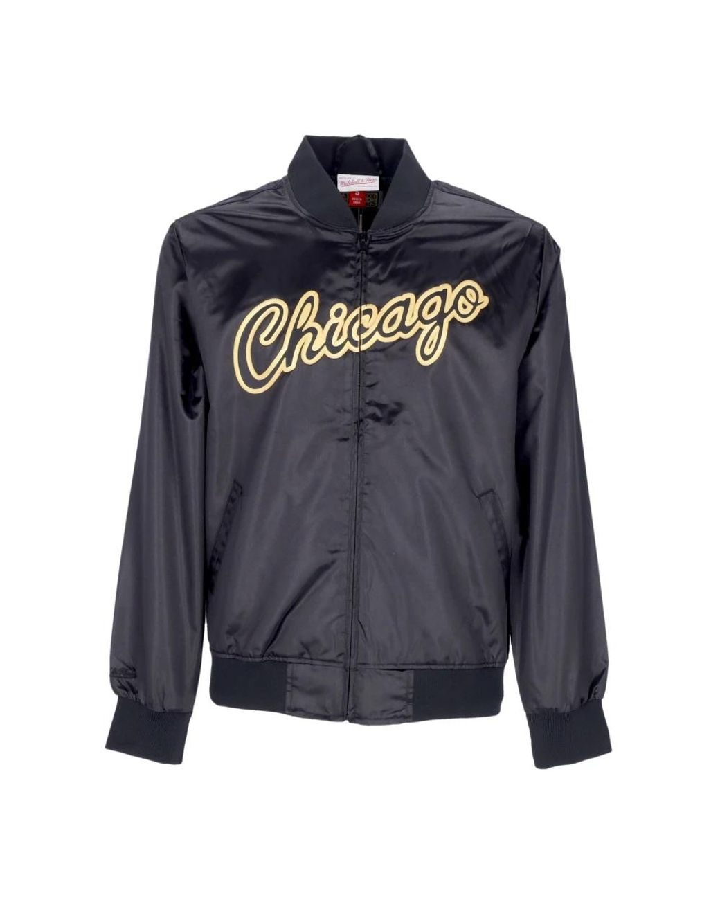 Mitchell & Ness Blue Bomber Jackets for men