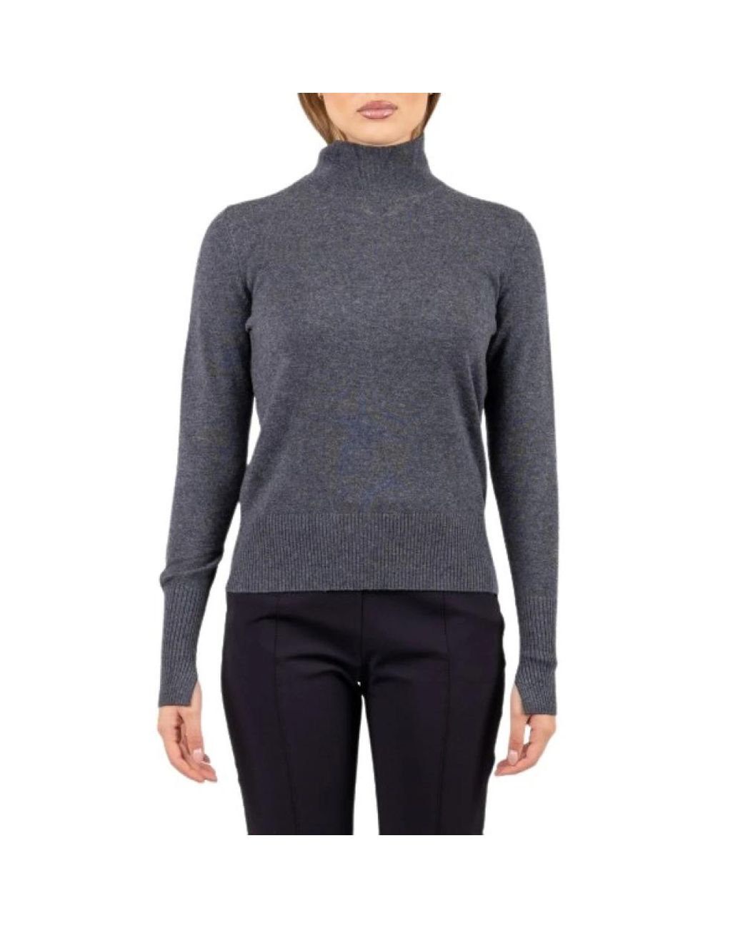 Pinko Blue Turtlenecks