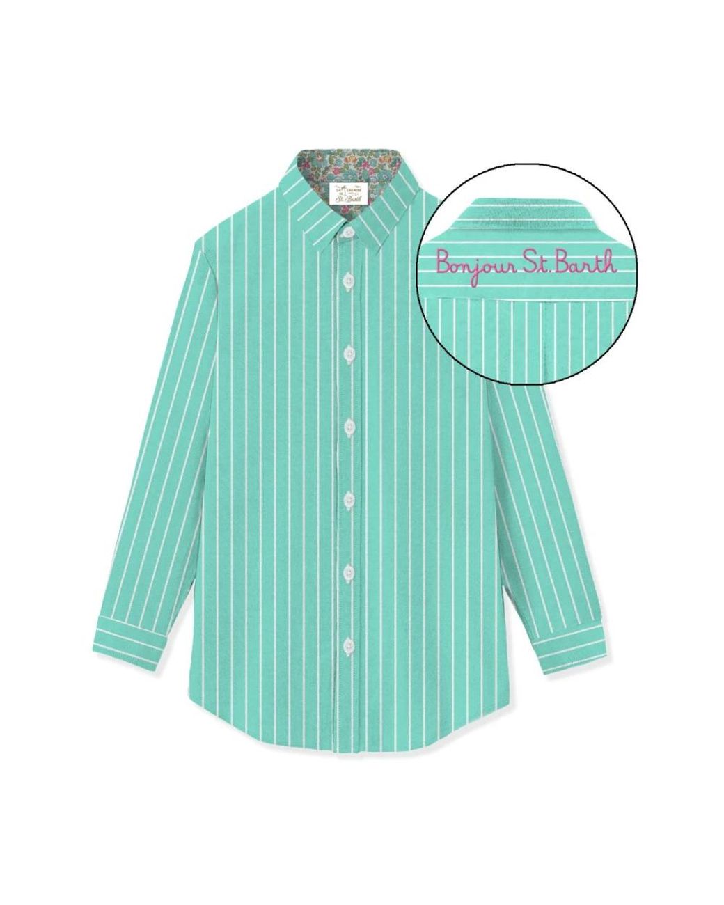 Mc2 Saint Barth Blue Shirts