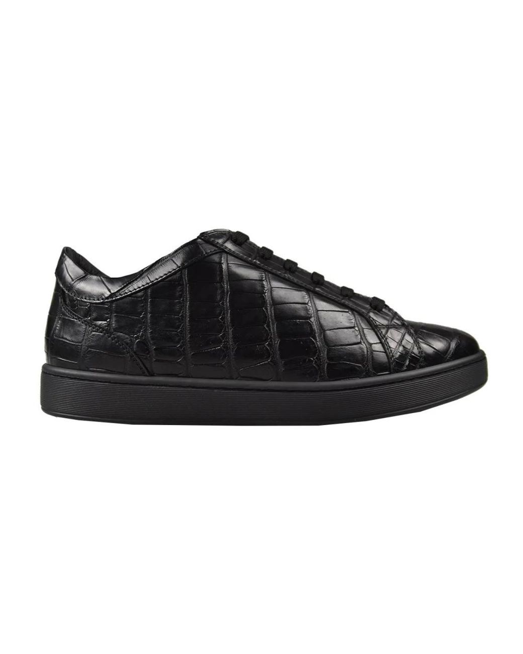 Kiton Black Sneakers for men