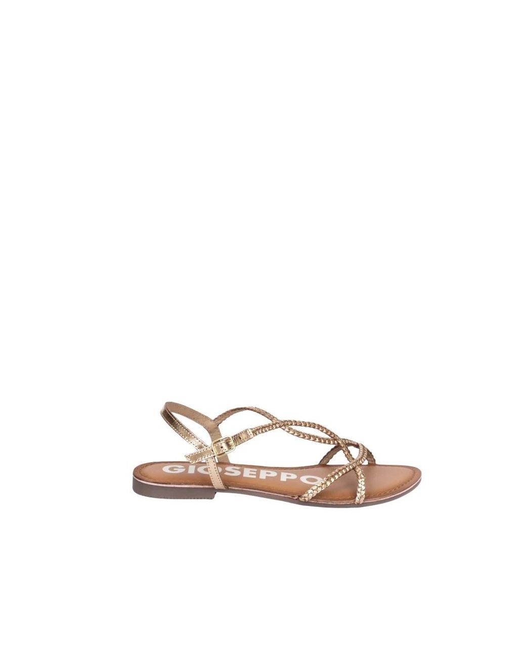Flat Sandals di Gioseppo in Natural