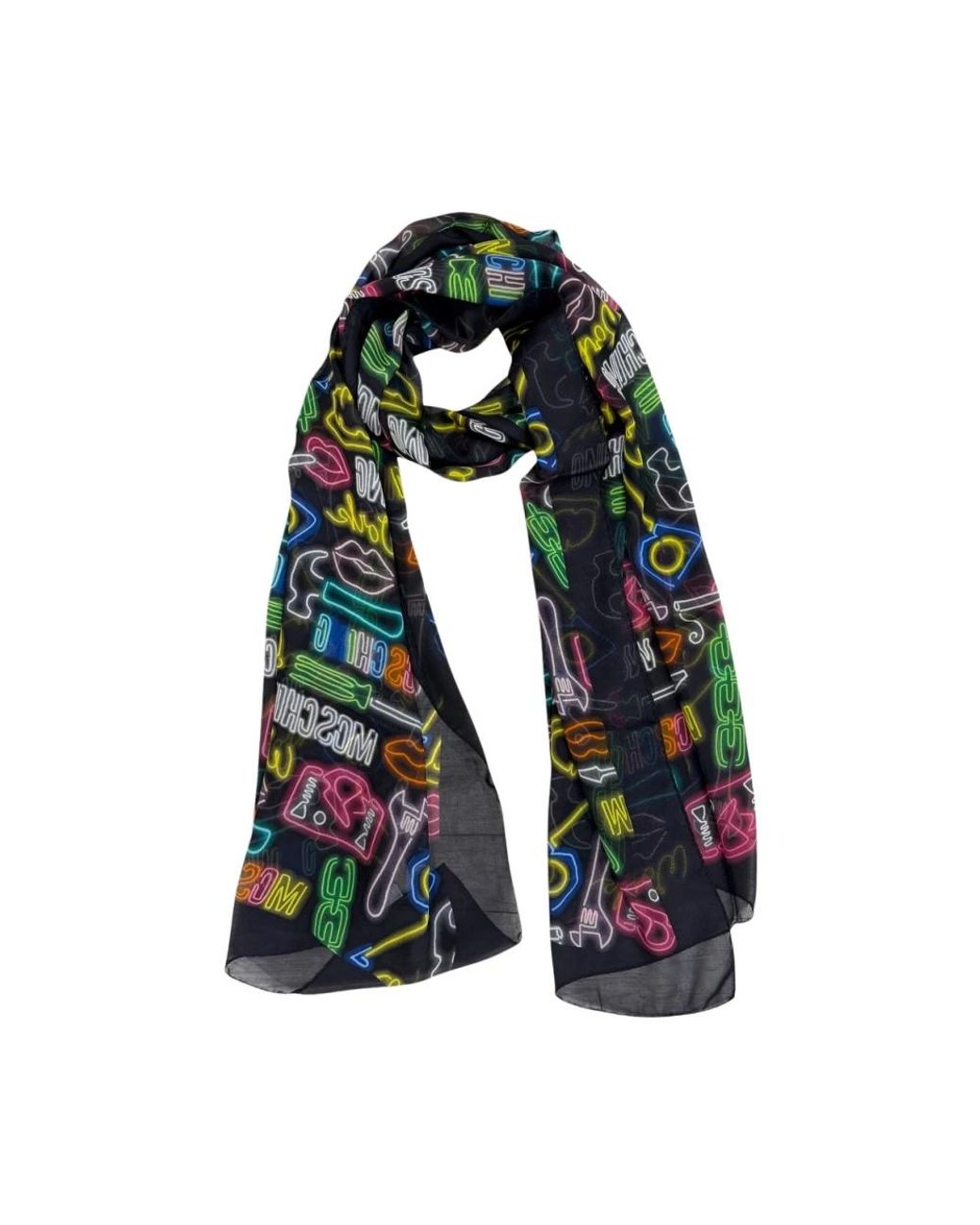 Moschino Green Winter Scarves