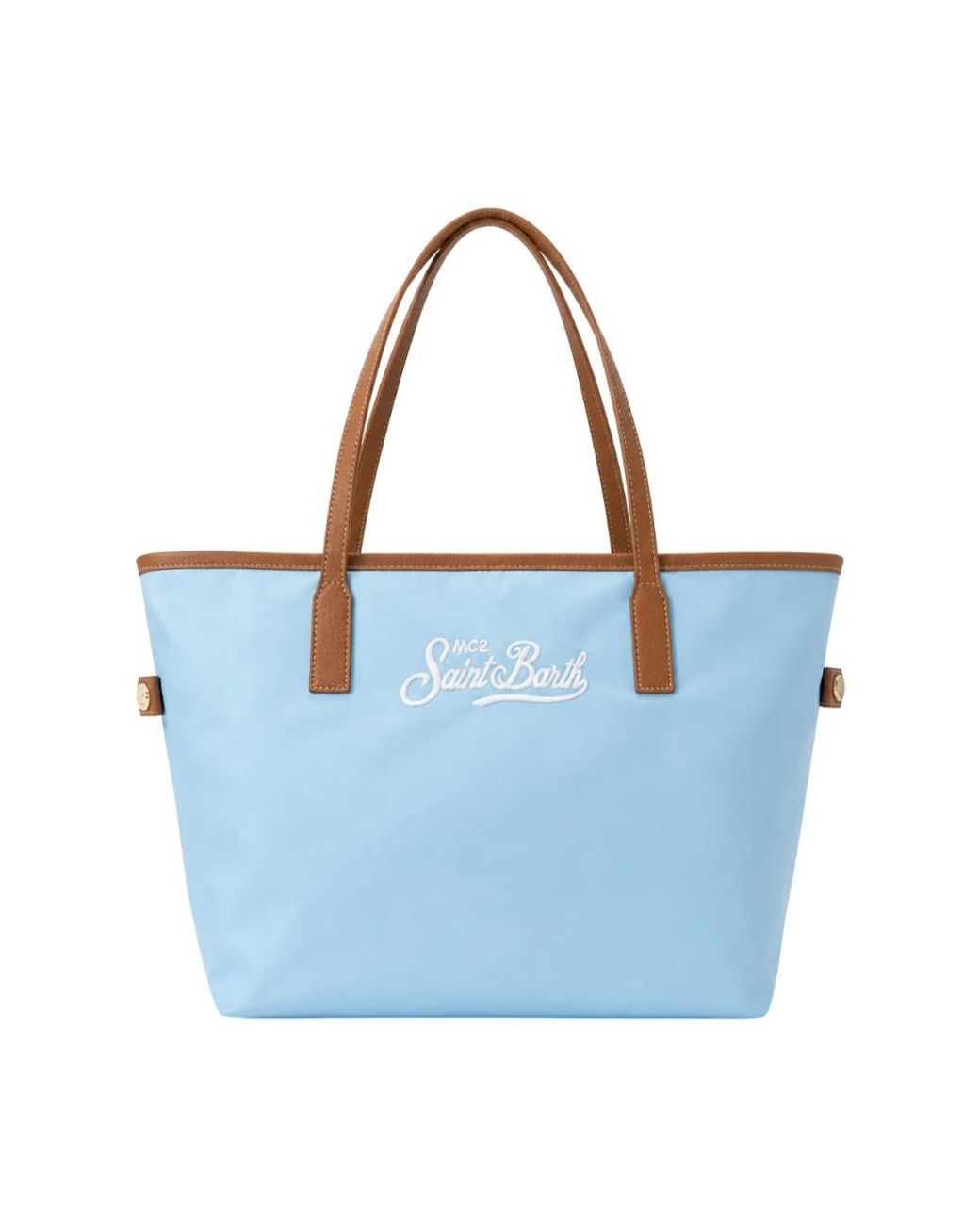 Mc2 Saint Barth Blue Shopping Bags
