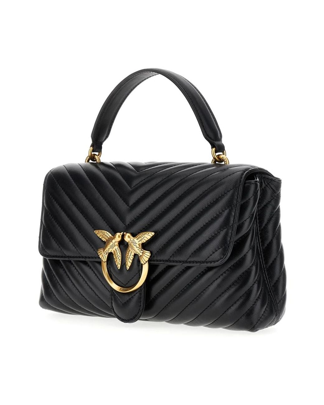Pinko Black Handbags