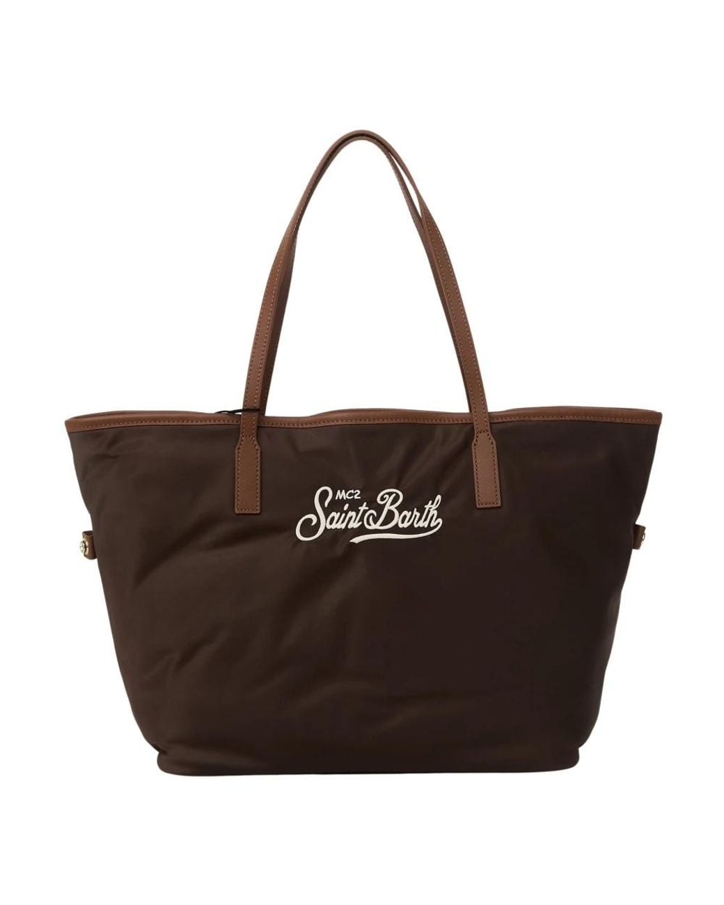 Mc2 Saint Barth Brown Shopping Bags