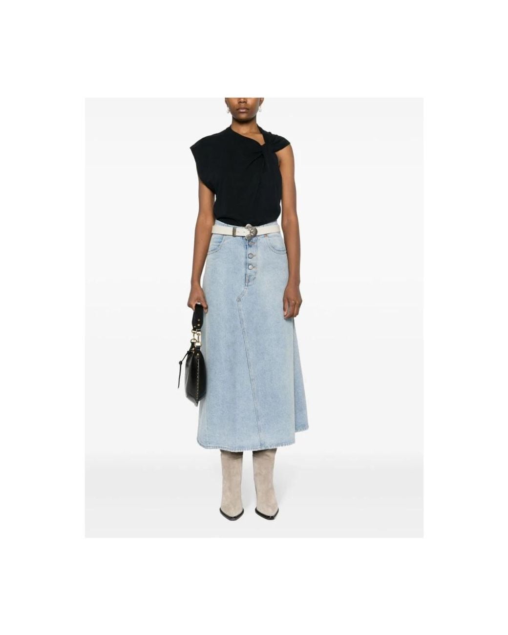 Isabel Marant Black Sleeveless Tops