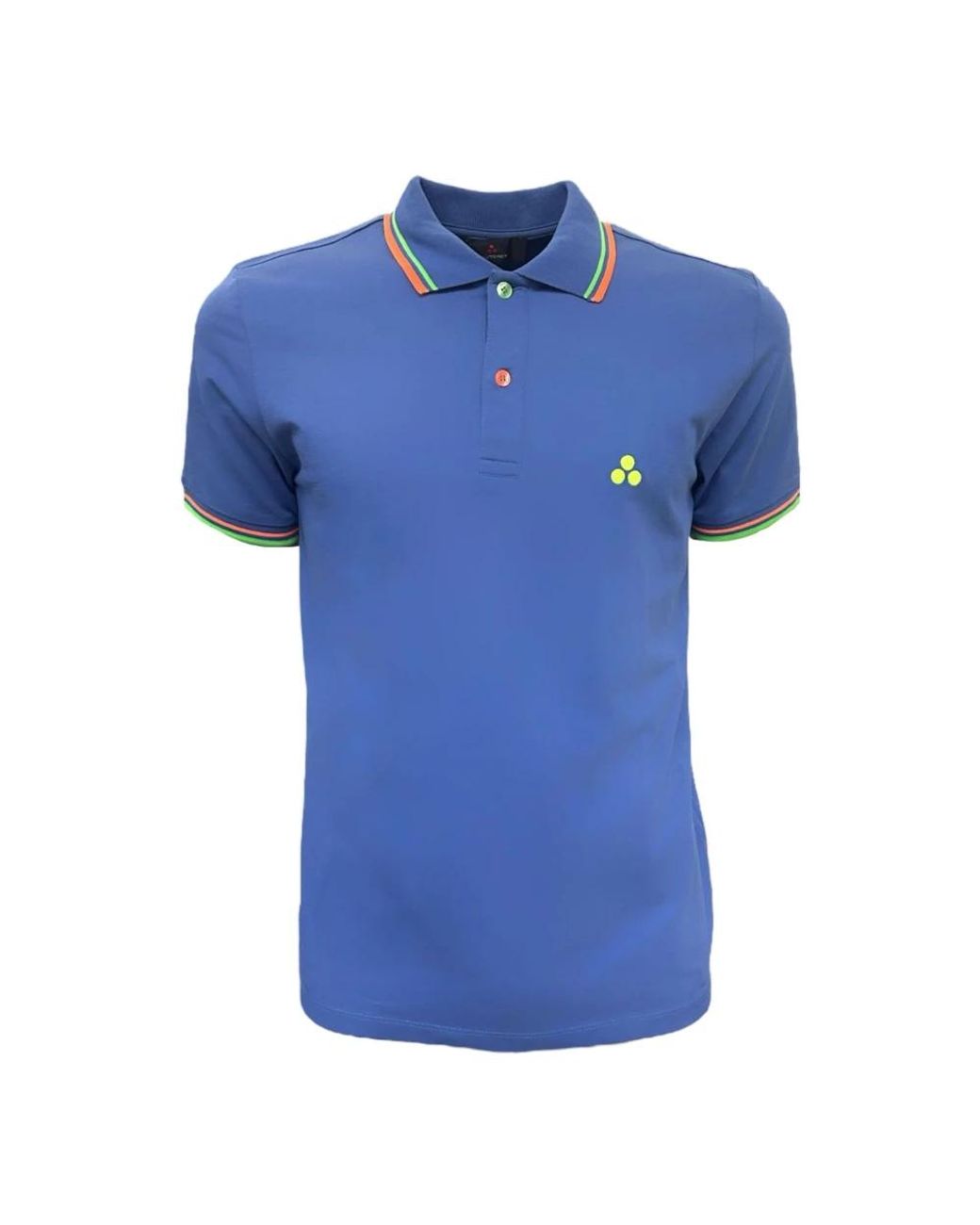 Peuterey Tops ,Blauw ,Blauw Poloshirt Stijlvol Ontwerp in het Blue voor heren