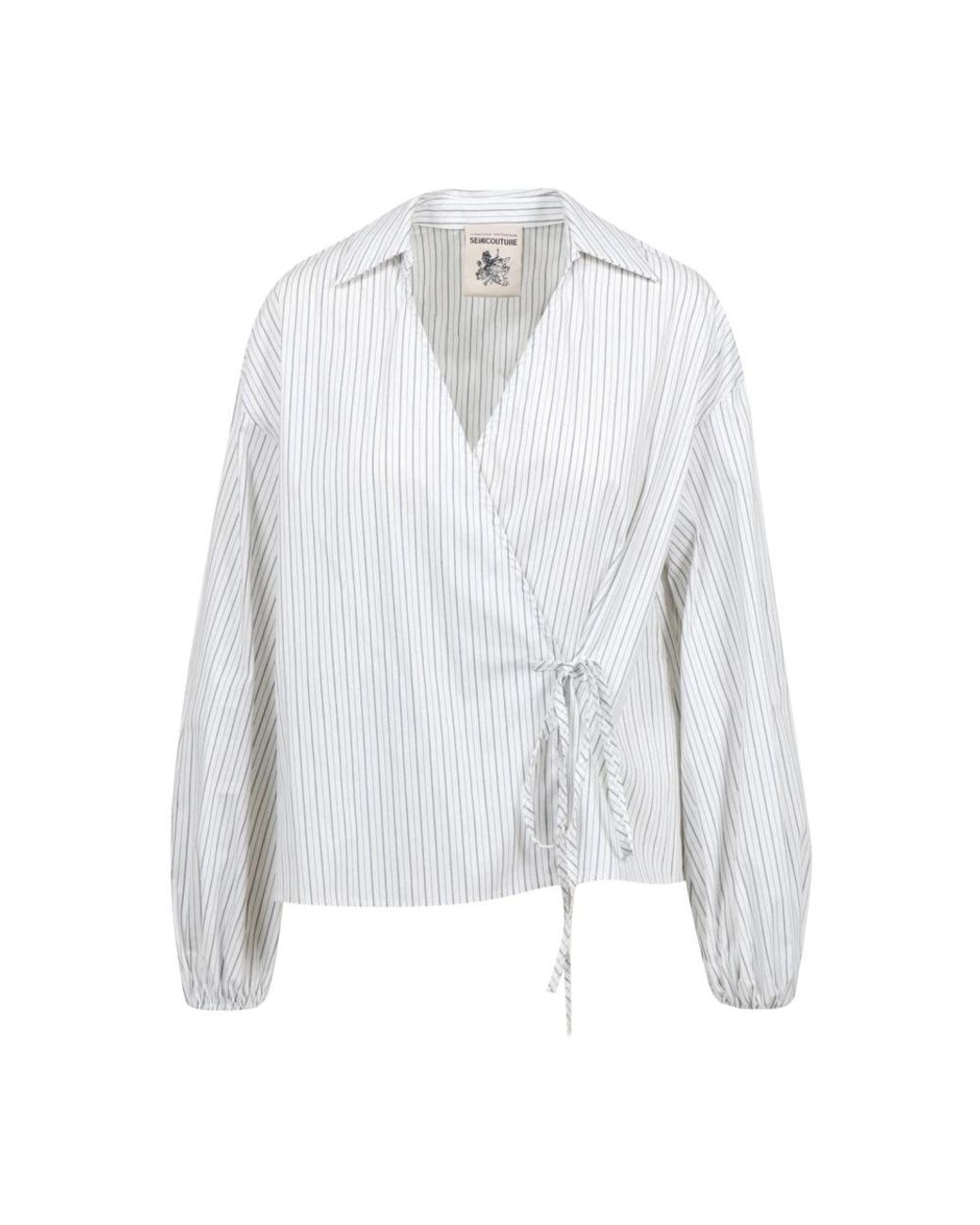 Semicouture White Blouses