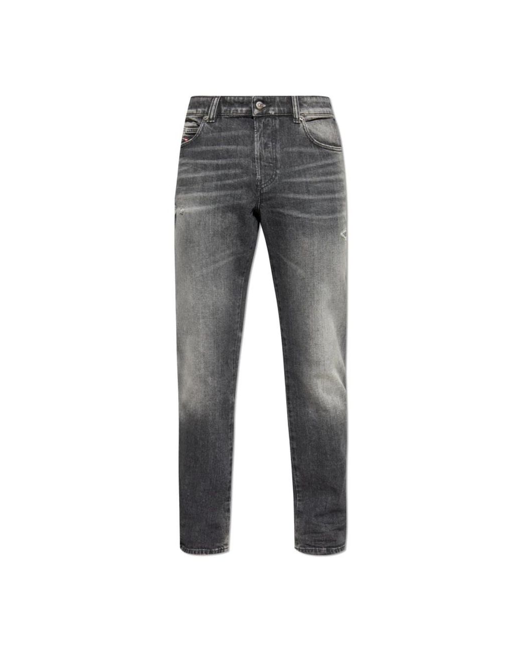 DIESEL Gray Slim-Fit Jeans for men