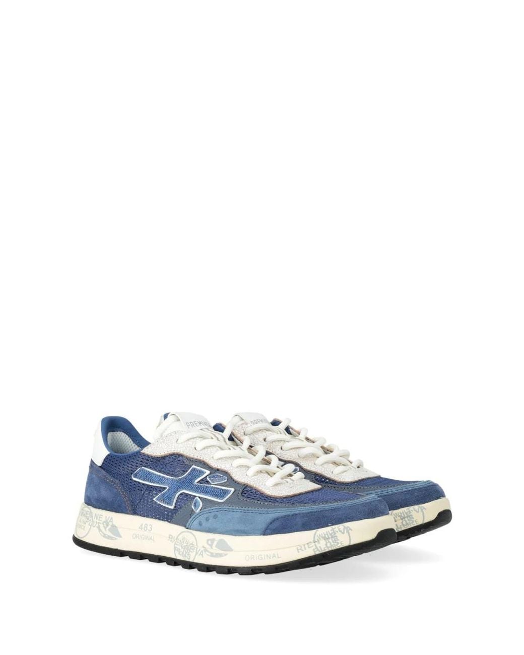 Premiata Blue Sneakers for men