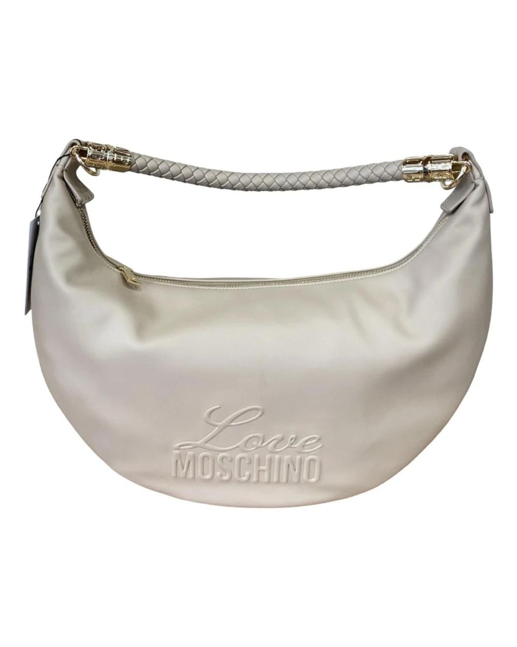 Love Moschino White Shoulder Bags