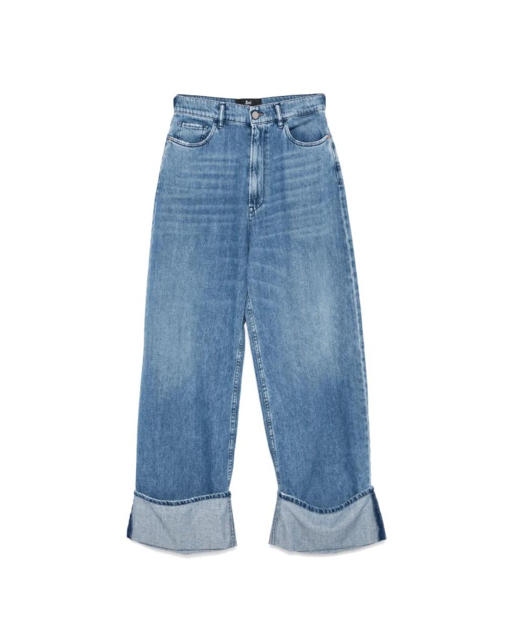 3x1 Blue Loose Fit Jeans