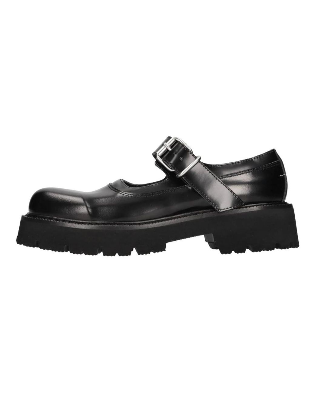 Maison Margiela Black Flat Shoes
