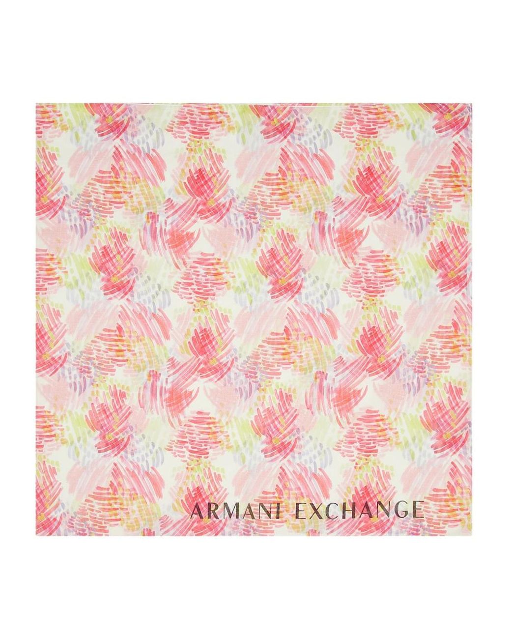 ARMANI EXCHANGE Pink Silk Scarves