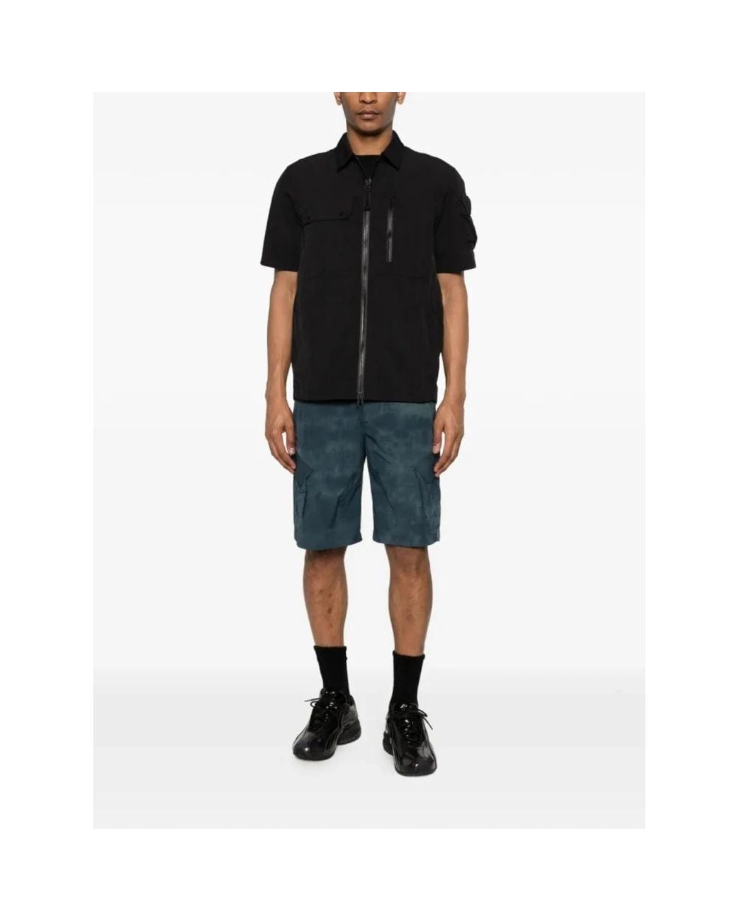 JG1 Blue Casual Shorts for men