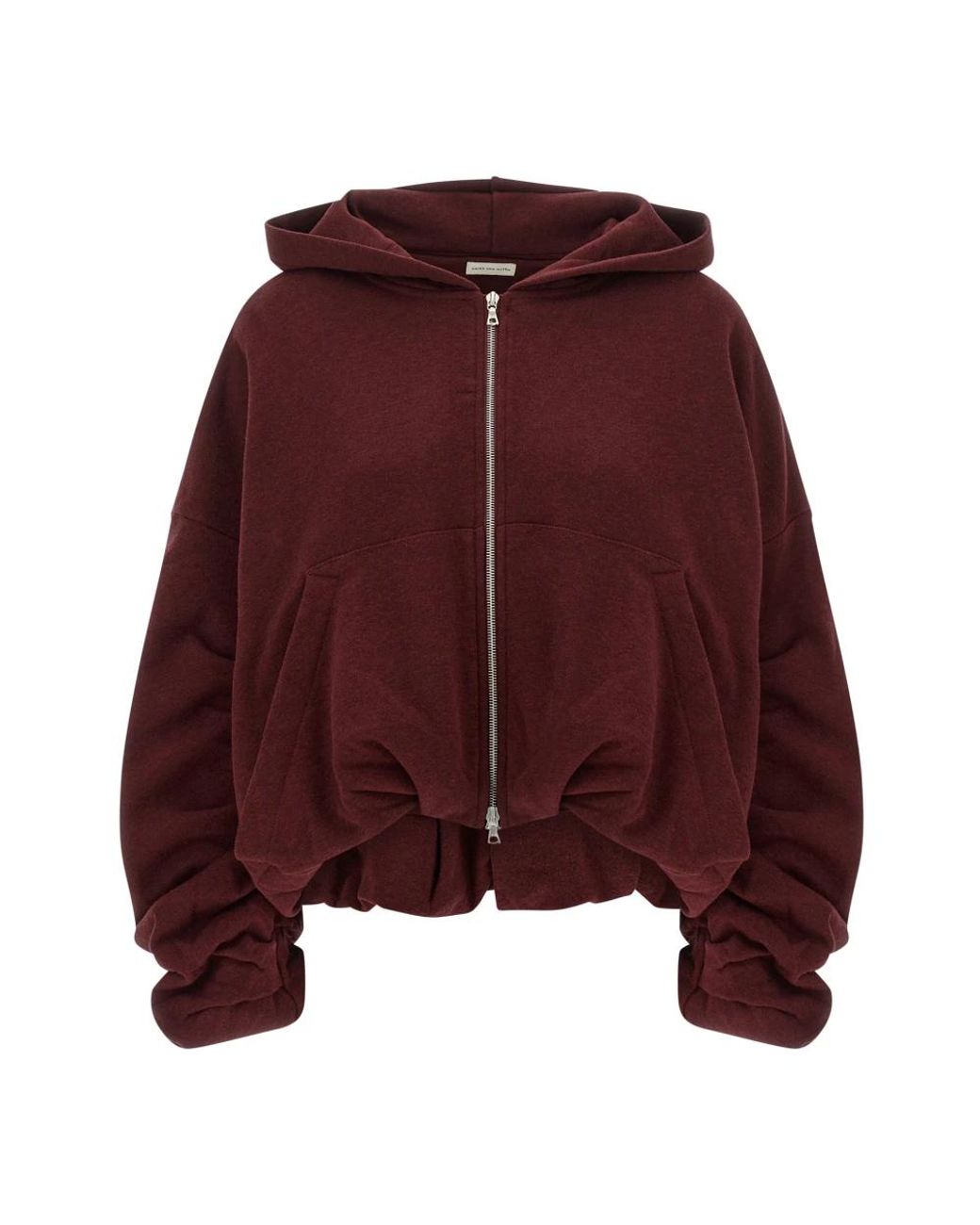 Dries Van Noten Purple Zip-Throughs