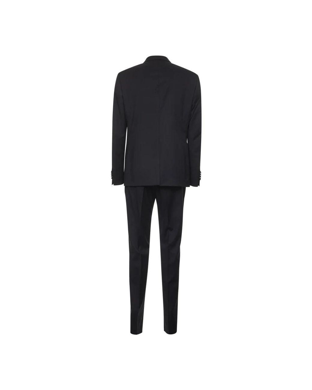 Tagliatore Black Single Breasted Suits for men