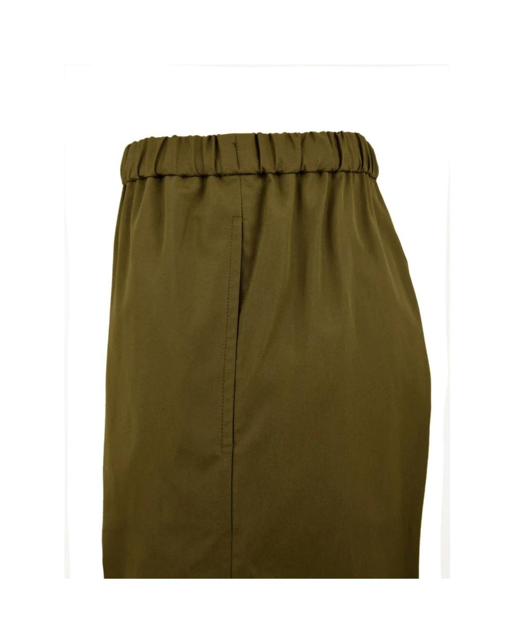 Aspesi Green Wide Trousers