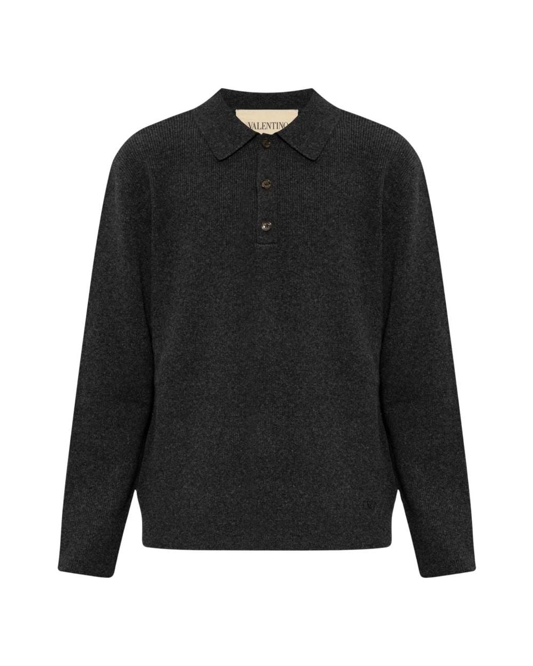 Valentino Black Polo Shirts for men