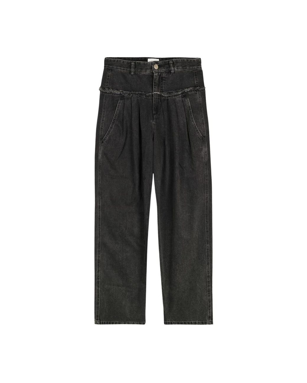 Isabel Marant Black Loose Fit Jeans