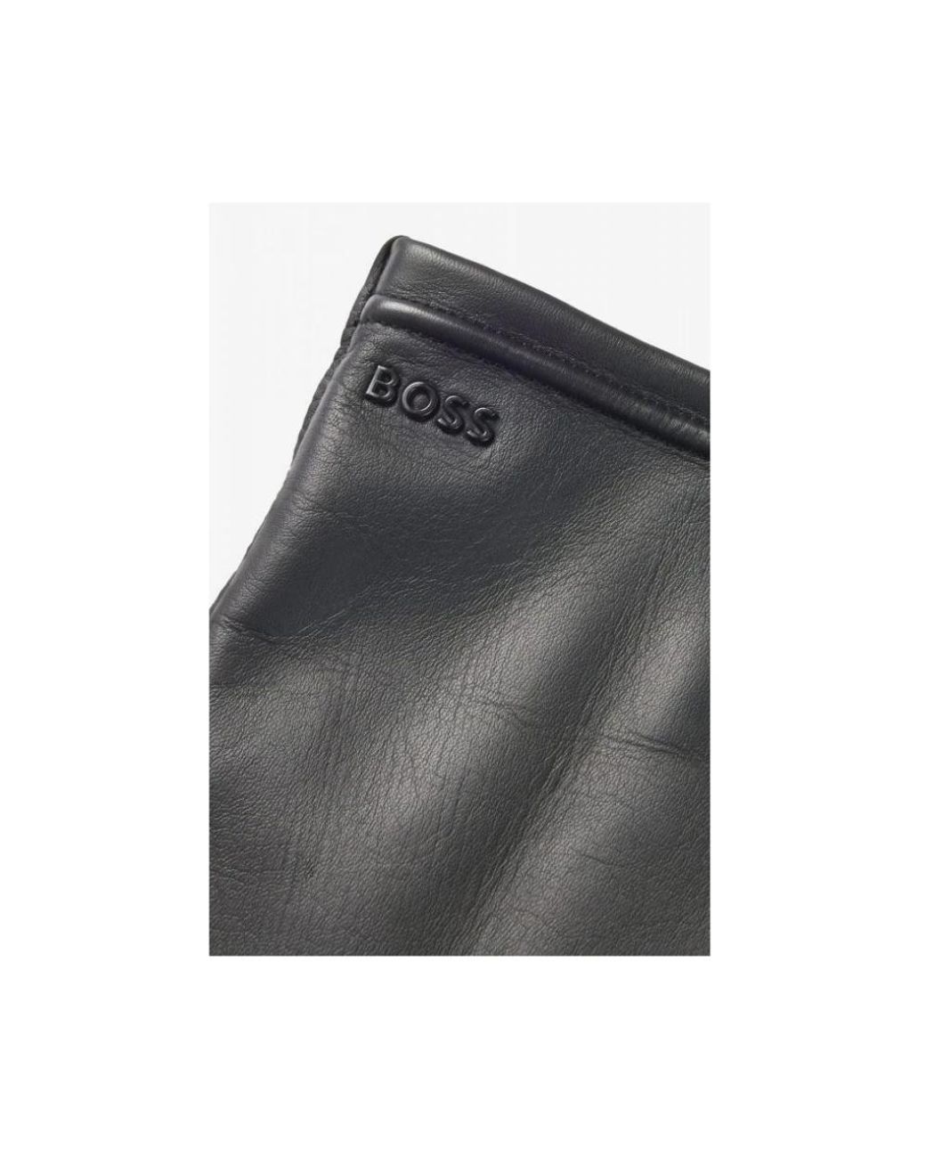 Boss Black Gloves for men